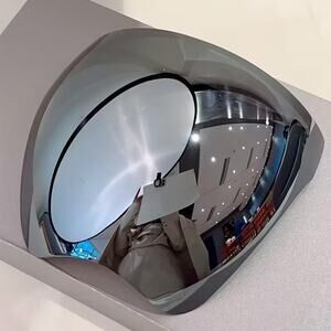 Futuristic Oversized Cyberpunk Punk Cosplay Mirror Visor Sunshield Sunglasses